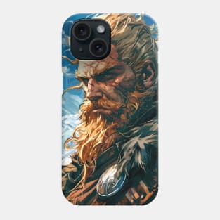 Saga of the Norse: Viking Exploration, Epic Tales, and Anime-Manga Heritage in Vinland Saga Art Phone Case