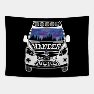 Wander More Camper Sprinter Van Road Trip Gypsy Life Surf Safari Van Life Tapestry