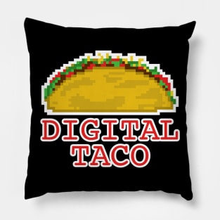 digital taco Pillow