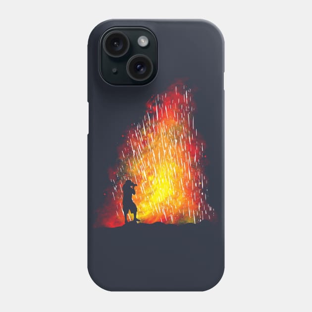 Eruption Phone Case by Daletheskater