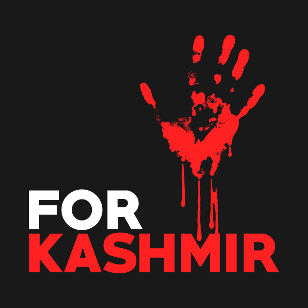 Raise Your Voice For Kashmir, Go Out From Kashmir Slogan by mangobanana