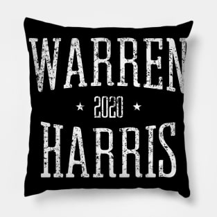 Elizabeth Warren and Kamala Harris on the one ticket? Dare to dream, Warren 2020, Harris 2020 Pillow