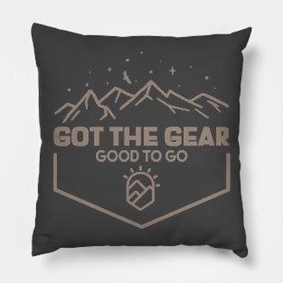 Got The Gear Adventure Pillow