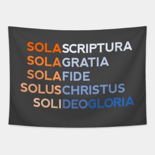 Five Solas of the Reformation Tapestry