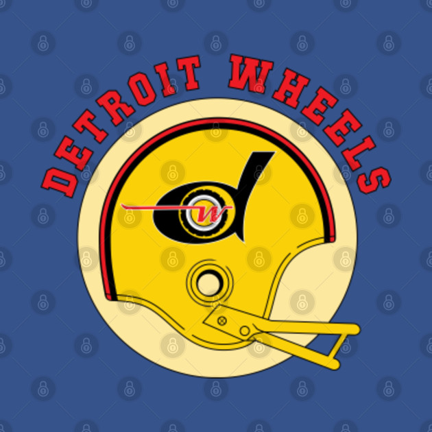 Discover WFL Detroit Wheels - Wfl - T-Shirt