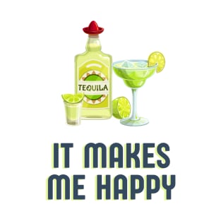 Tequila margarita cocktail funny cocktail quote T-Shirt