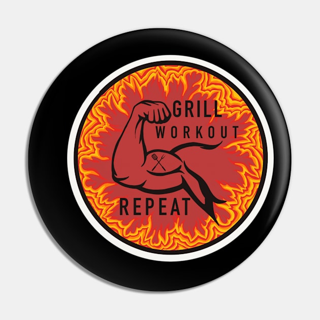 Grill, workout, repeat. Pin by kayylpso