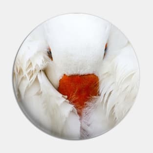 White Goose Pin