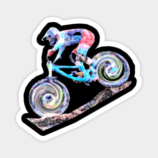 mtb bmx downhill Magnet