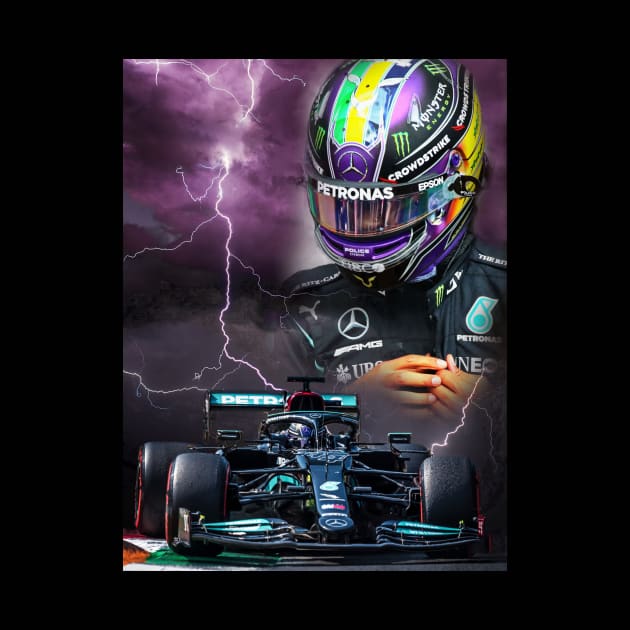 Like Thunder and Lightning - Lewis Hamilton by DeVerviers