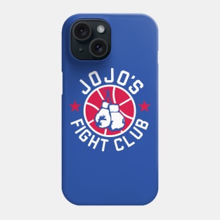 JoJo's Fight Club - Blue Phone Case