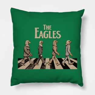 the eagles band retro Pillow