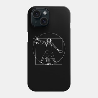 Retro Vitruvian Grill Dad Fathers Day Gifts Funny Grill Phone Case