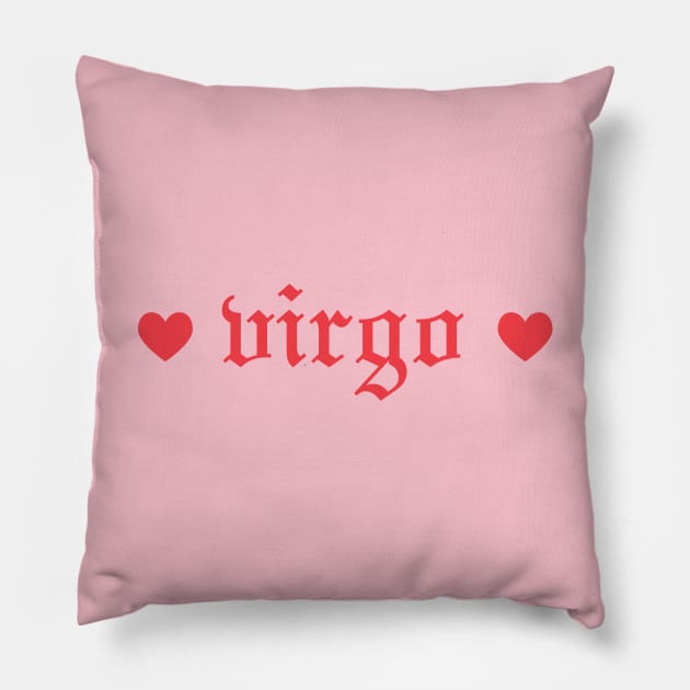 Virgo Pillow by lolosenese