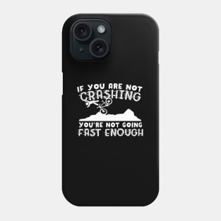 Crash Test Dummy Downhill Mountain Bike Phone Case