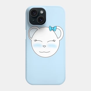 Cute Polar Bear Girl Phone Case