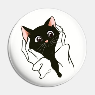 Pet my cat Pin