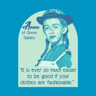 Anne of Green Gables Portrait and Quote T-Shirt