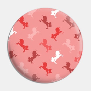 Pink princess unicorns Pin