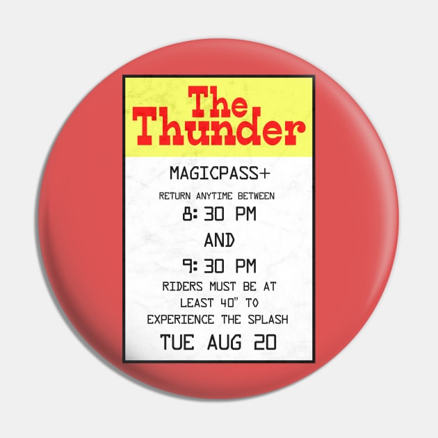 The Thunder Pin by ThatWeirdGirlStore