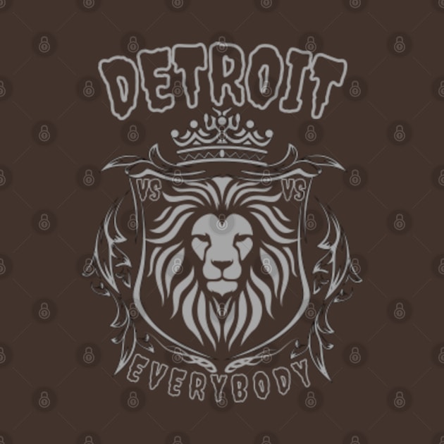 Disover Detroit Vs Everybody - Detroit Vs Everybody - T-Shirt