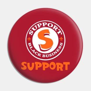 Support Black Business- Popeyes Pin