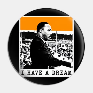 MLK - I Have a dream - Pop Art Pin