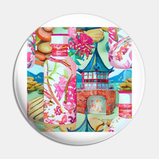 Pagodas and chinoiserie jars Pin