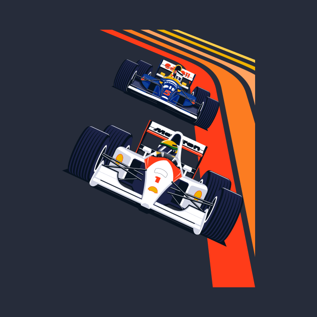 Vintage Formula Race Cars by RaceCarsDriving