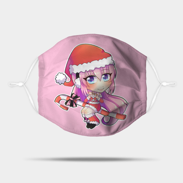 Vocaloid Megurine Luka Chibi Christmas Version Vocaloid Mask Teepublic Megurine luka is a japanese vocaloid developed and distributed by crypton future media, inc., and was released for the vocaloid2 engine. teepublic