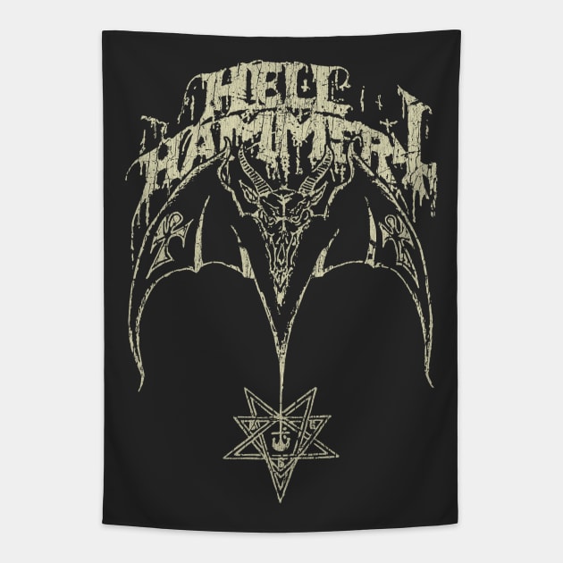 Satanic Rites 1983 Tapestry by JCD666