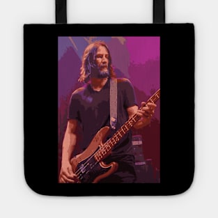 Keanu Grooves: Bass Guitar Vibes Tote