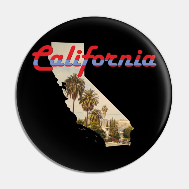 California State Map Outline Pin by NorseTech