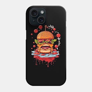 The yummy burger design Phone Case