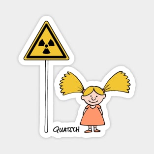 Radioactive Girl Magnet