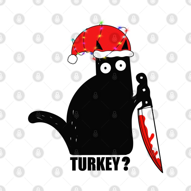 Christmas Turkey Cat by MotorManiac