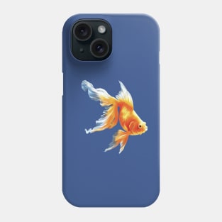 Goldfish Realistic Vector Cut Out Isolated Phone Case