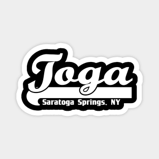 Toga Saratoga Springs Upstate New York Magnet