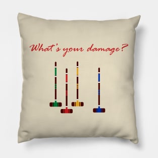 What's Your Damage - Heathers the Musical Pillow