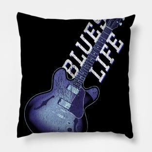 Blues LIfe Pillow