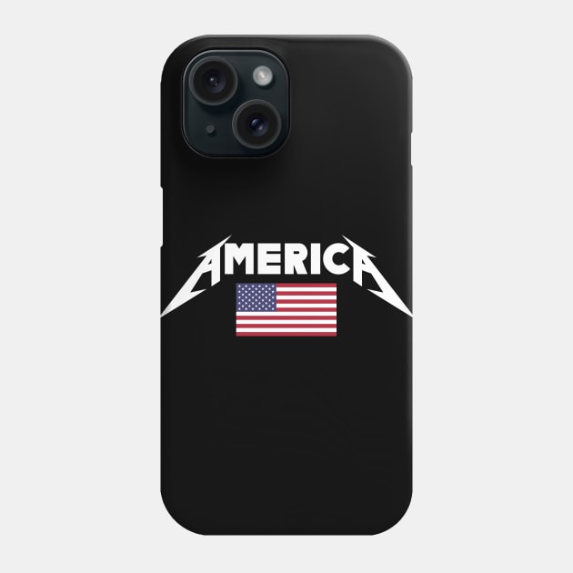 America Rocks Phone Case by FREEDOM IT IS