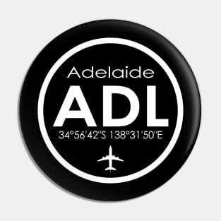 ADL, Adelaide International Airport Pin