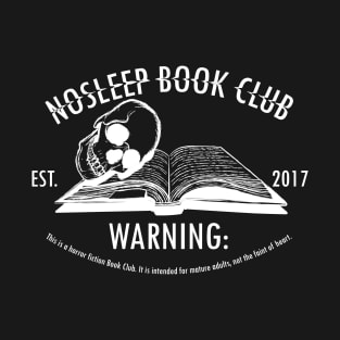 No Sleep Podcast Book Club T-Shirt