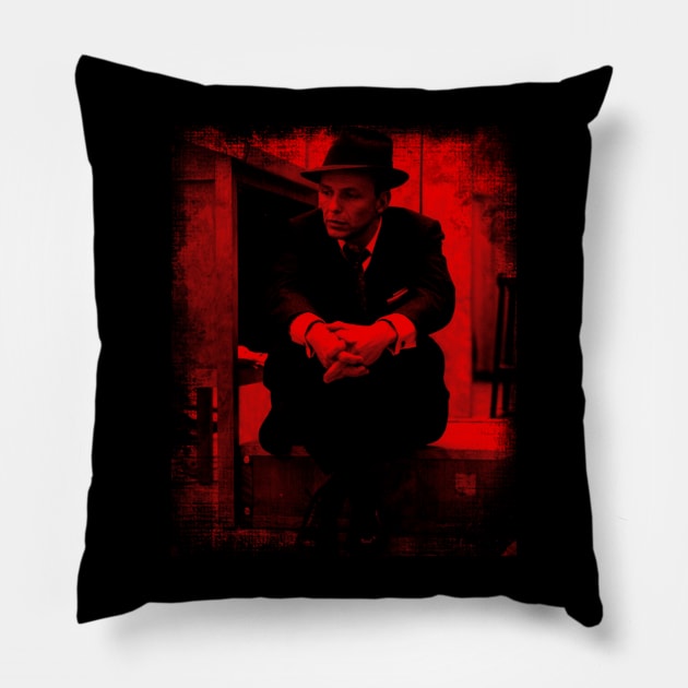 Frank Sinatra Pillow by TimTimMarket