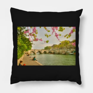 So Much Beauty In Paris .. It's In Seine Pillow