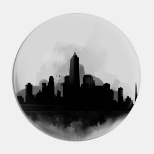 Night city New York Pin