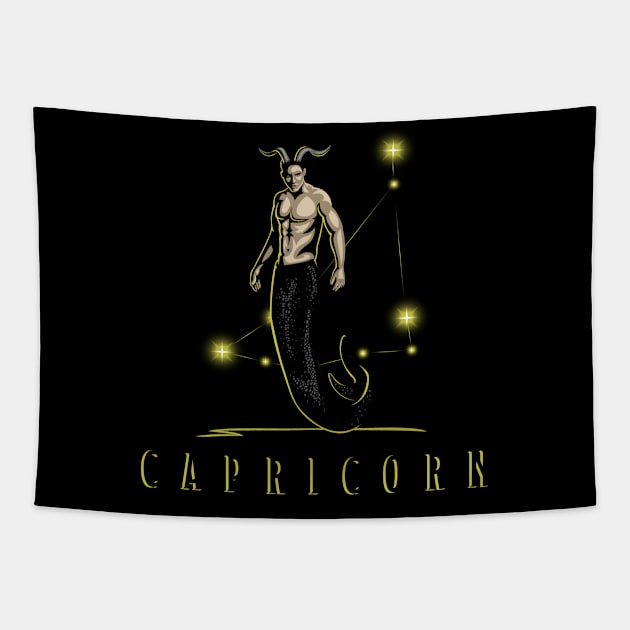 Capricorn Tapestry by Maini