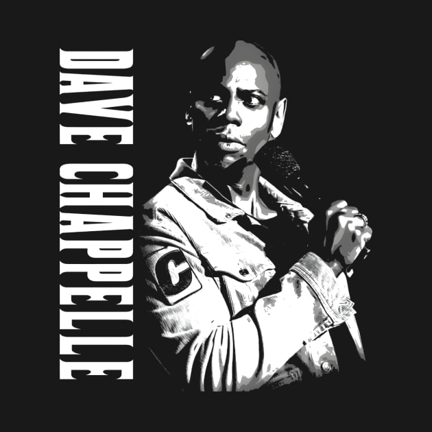 Dave Chapelle Black And White by lmsmarcel