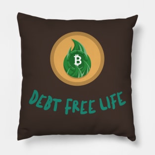 Debt Free Life Finance Pillow