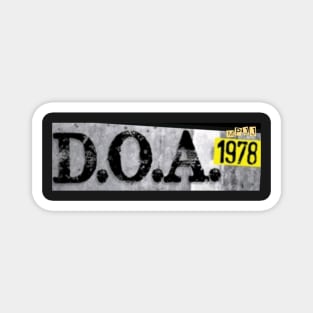 MPJJ DOA 1978 MPJJ Magnet